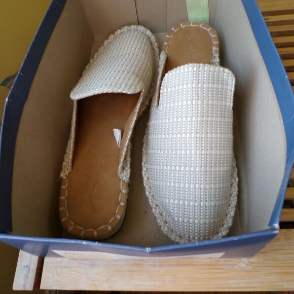 Universal Thread Women's Woven Mae Flats Slip On Mules Size 7 - Picture 9 of 9